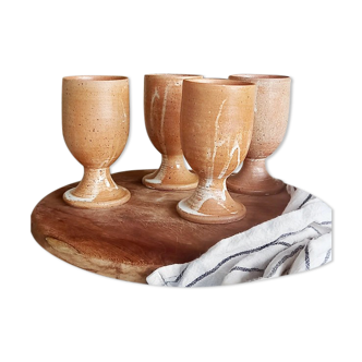 Mazagran type cups in sandstone