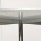Mid-Century Modern Danish Minimalist Table by Piet Hein, Bruno Mathsson, Arne Jacobsen for Fritz Hansen, 1980s, 1984
