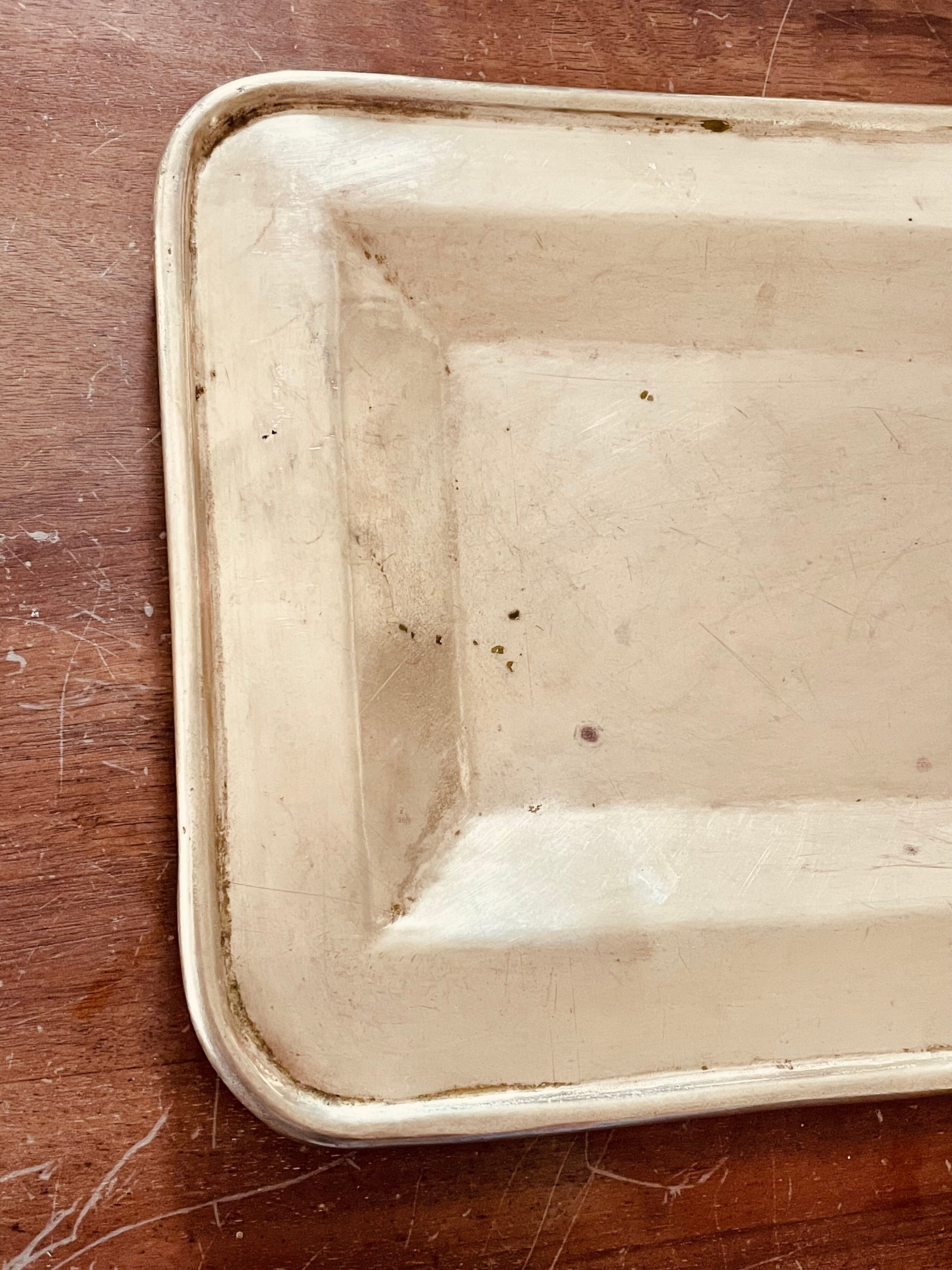 Solid brass tray
