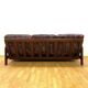 Retro sofa, solid wood frame, 1970s, Central Europe