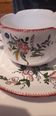 Set of 2 Renoleau art earthenware ceramic lunches