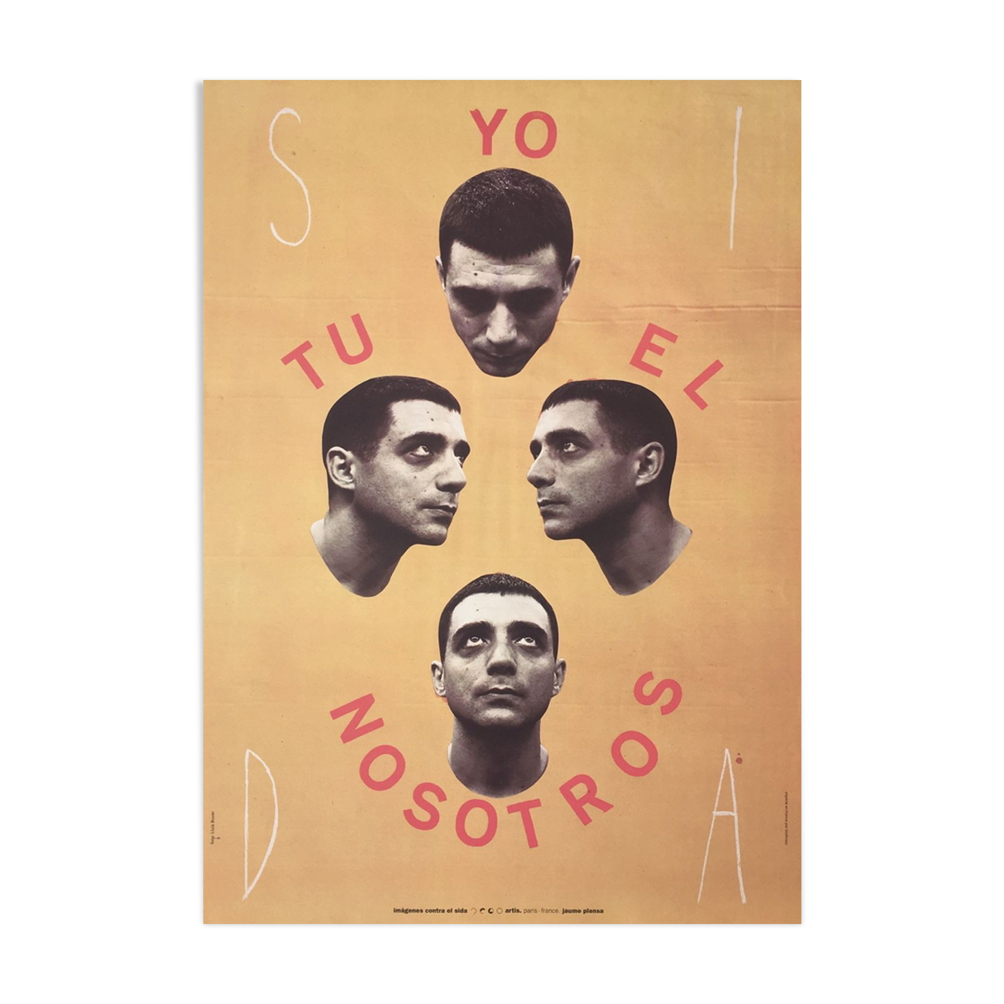 Poster Jaume Plensa, yo tu el nosotros