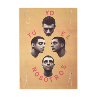 Poster Jaume Plensa, yo tu el nosotros