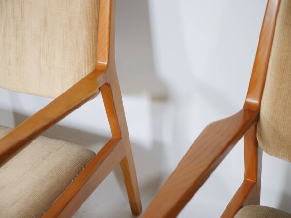 Ensemble de chaises longues des années 1970 au design scandinave