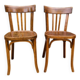 Paire de chaises bistrot Baumann