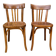 Paire de chaises bistrot Baumann