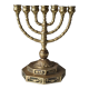 Chandelier menorah