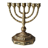 Chandelier menorah