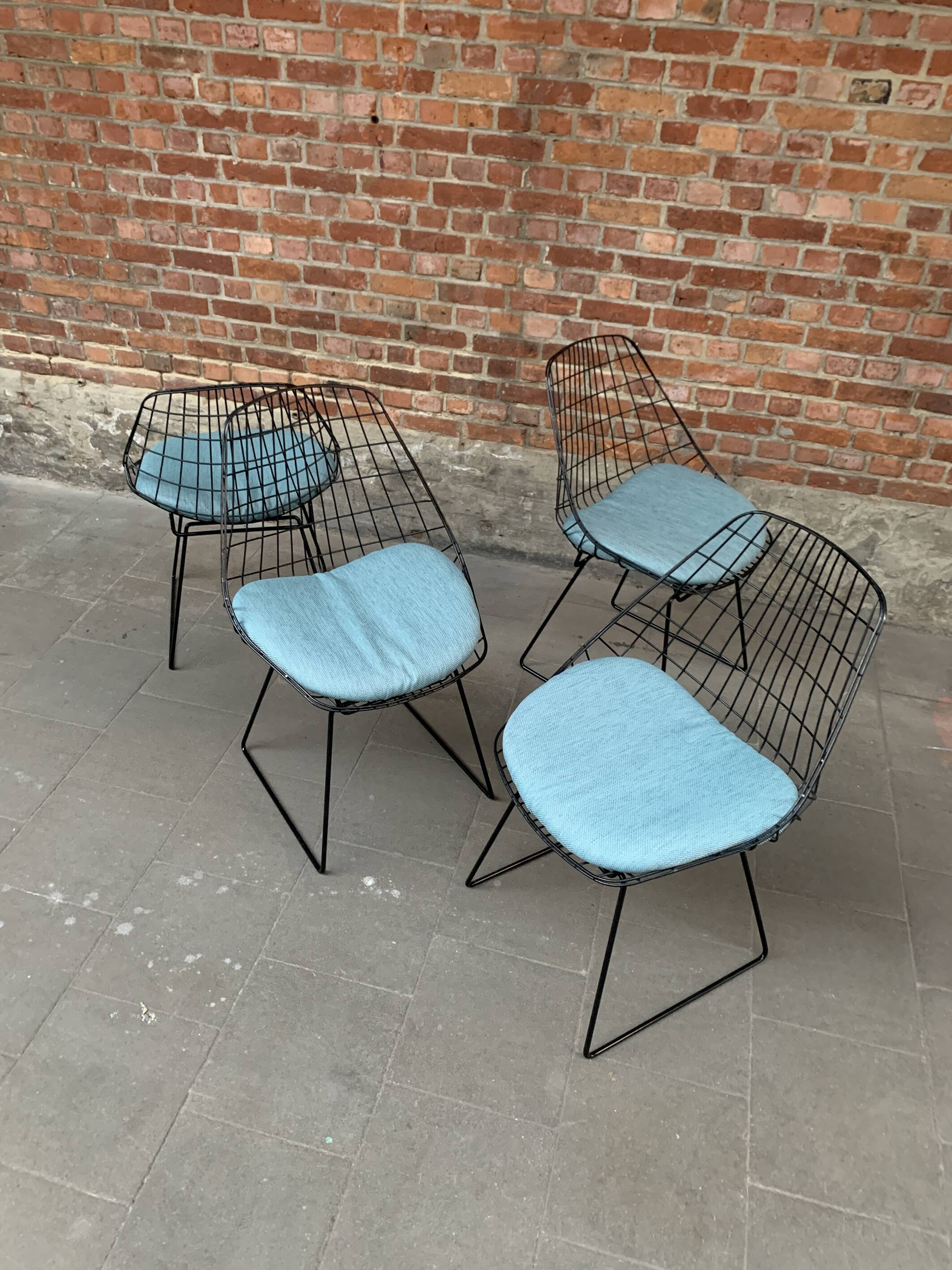 Four SM05 Chairs by Cees Braakman for Pastoe, 1960