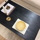 Black elm coffee table