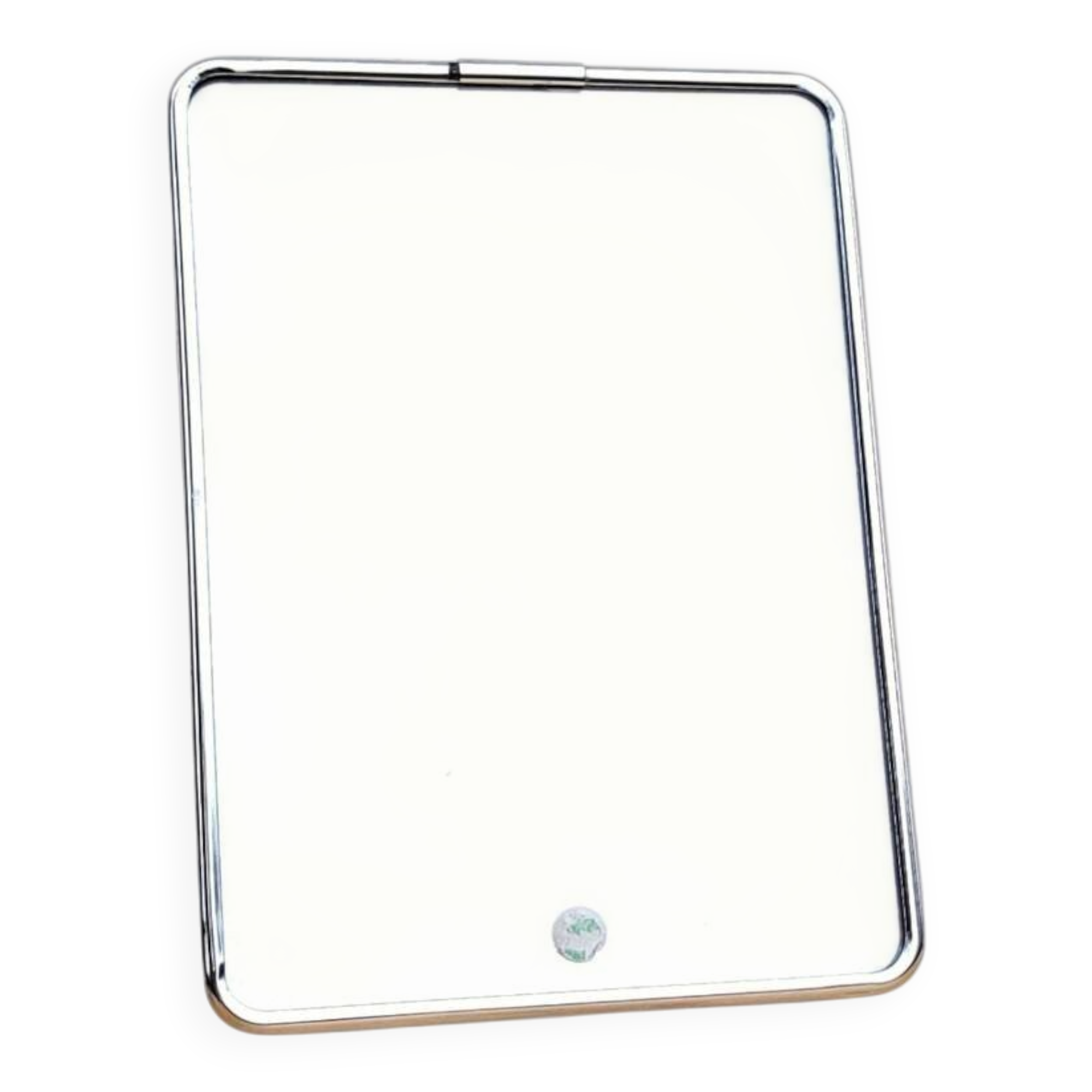 Small vintage barber mirror 13x18cm