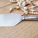Silver metal pie shovel knife