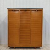 Burwood Triple Curtain Notary Filing Cabinet