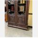 Antique impressive Breton display cabinet, bookcase