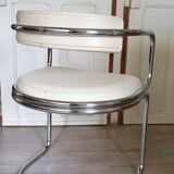 White 70s chair