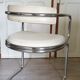 Fauteuil années 70 blanc