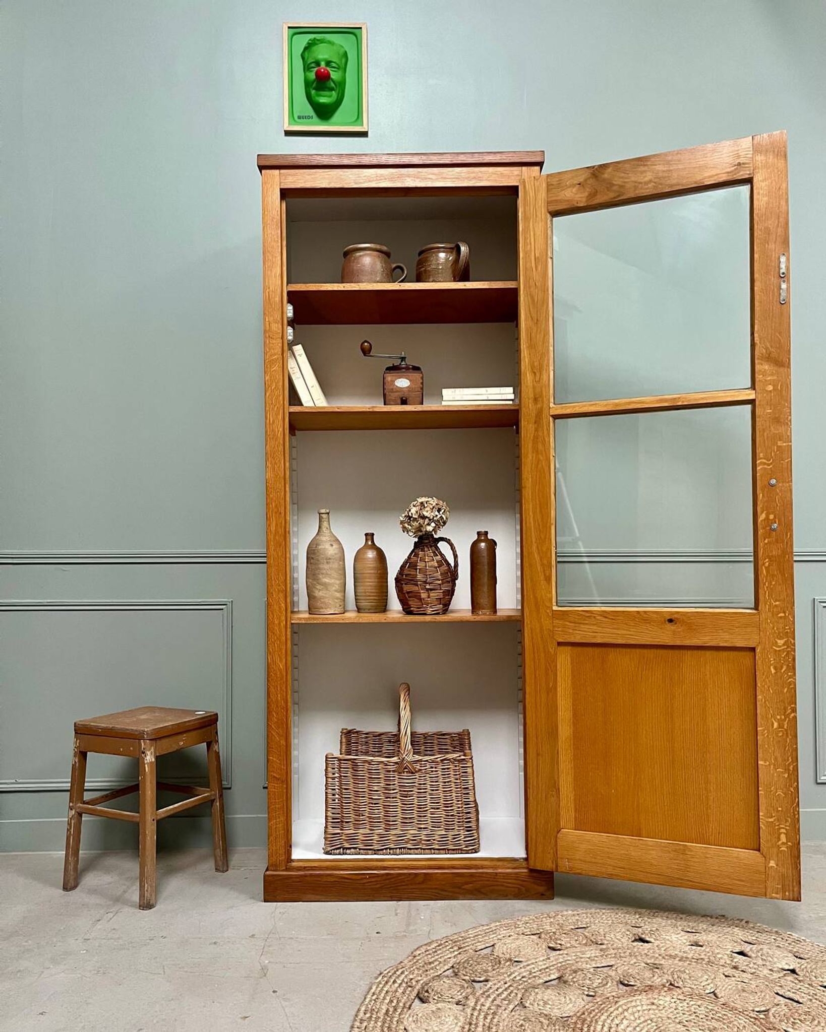 Vitrine années 50 / vaisselier