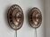 Wall sconces, Bankeryd, Nils Ledung, Copper, swedish, 70/80s, pair