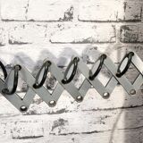 Grey scissor wall lamp, 1980s
