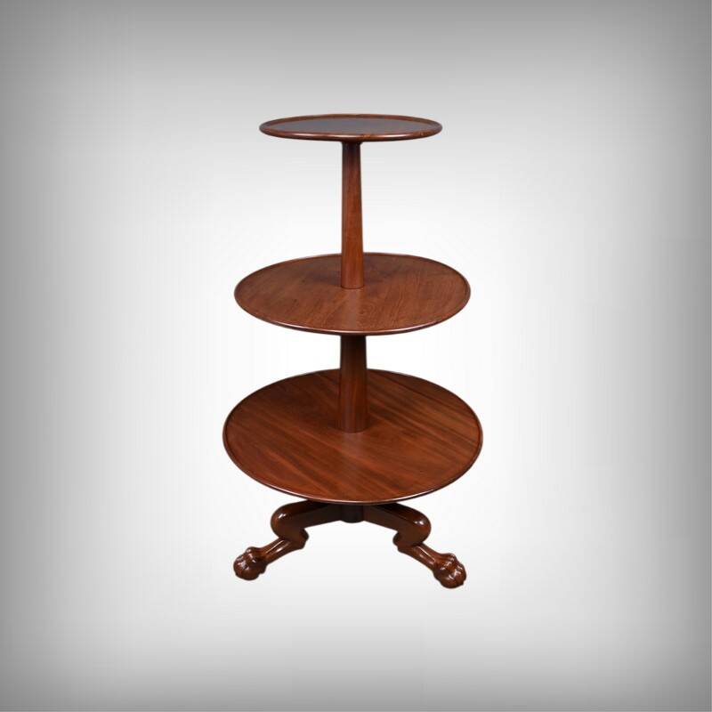 Mahogany Mute Servant, Chippendale style, England - Late 19th century