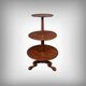Mahogany Mute Servant, Chippendale style, England - Late 19th century