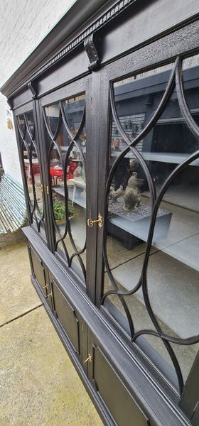 Furniture two body patina black industrial library