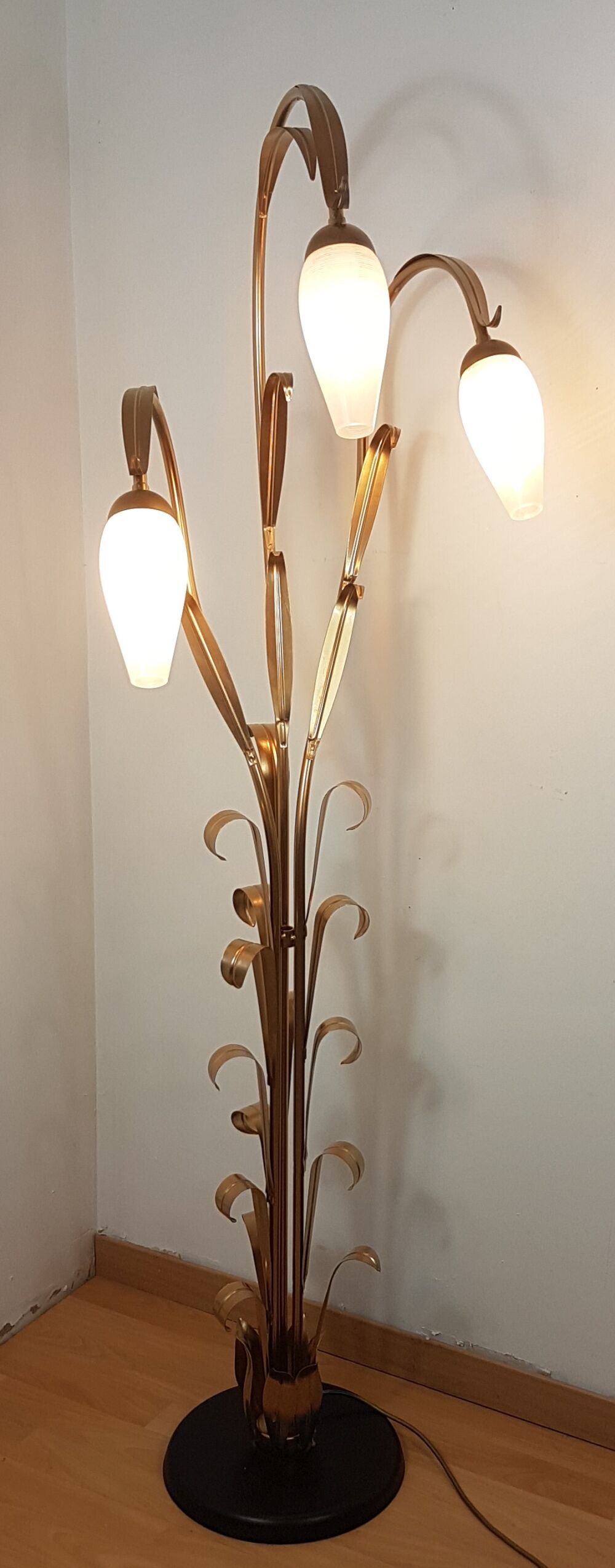 Vintage metal lamppost