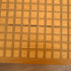 Mid-century grid coffee table, in wood & marquetry
