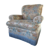 Velvet armchair