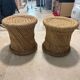Tabouret rotin
