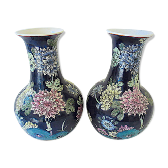 Pair of porcelain vases from China