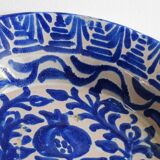 Bol Fajalauza bleu espagnol ancien à grenade