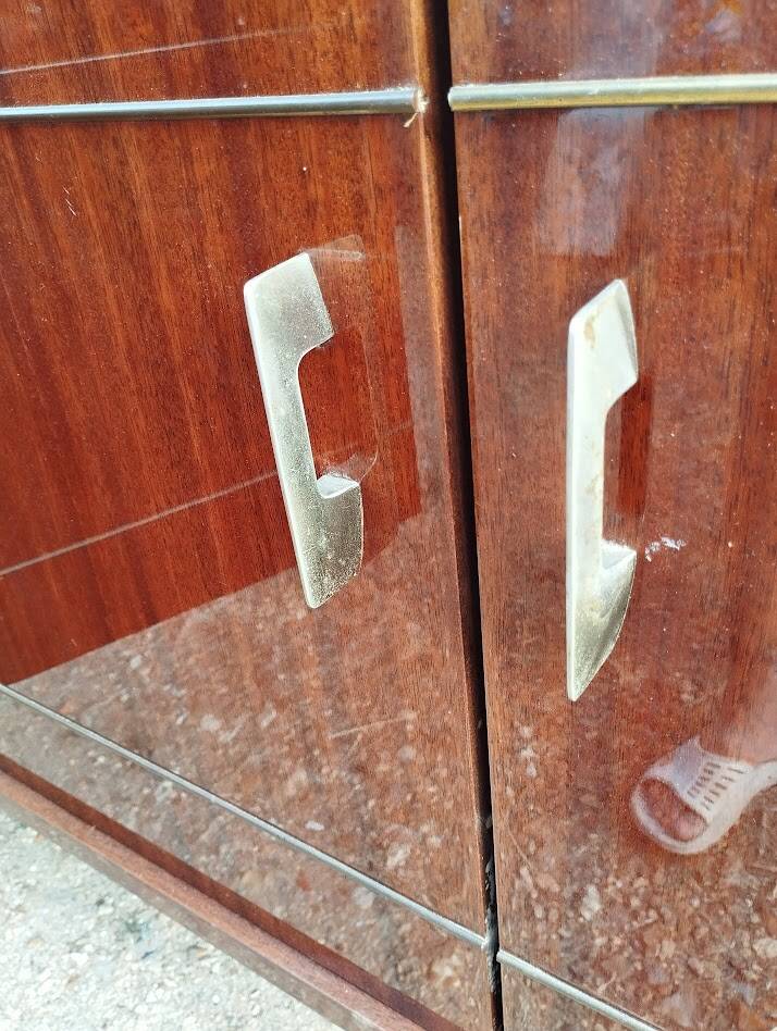 Enfilade Vintage d'Exception en Acajou « Cancale » – SRM – 1962