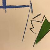 Rafols casamada alberto, el taller 2, 1996. original engraving on signed and numbered paper