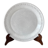 Vintage Ceramano Germany Grey Stoneware Dinner Plate | Mid-Century
