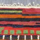Unique orange Moroccan rug, 150/250cm