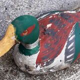 Duck (old applet) in painted wood