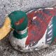 Canard (ancien appeau) en bois peint