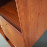 Teak bookcase, Danish design, 1970s, production: Denmark