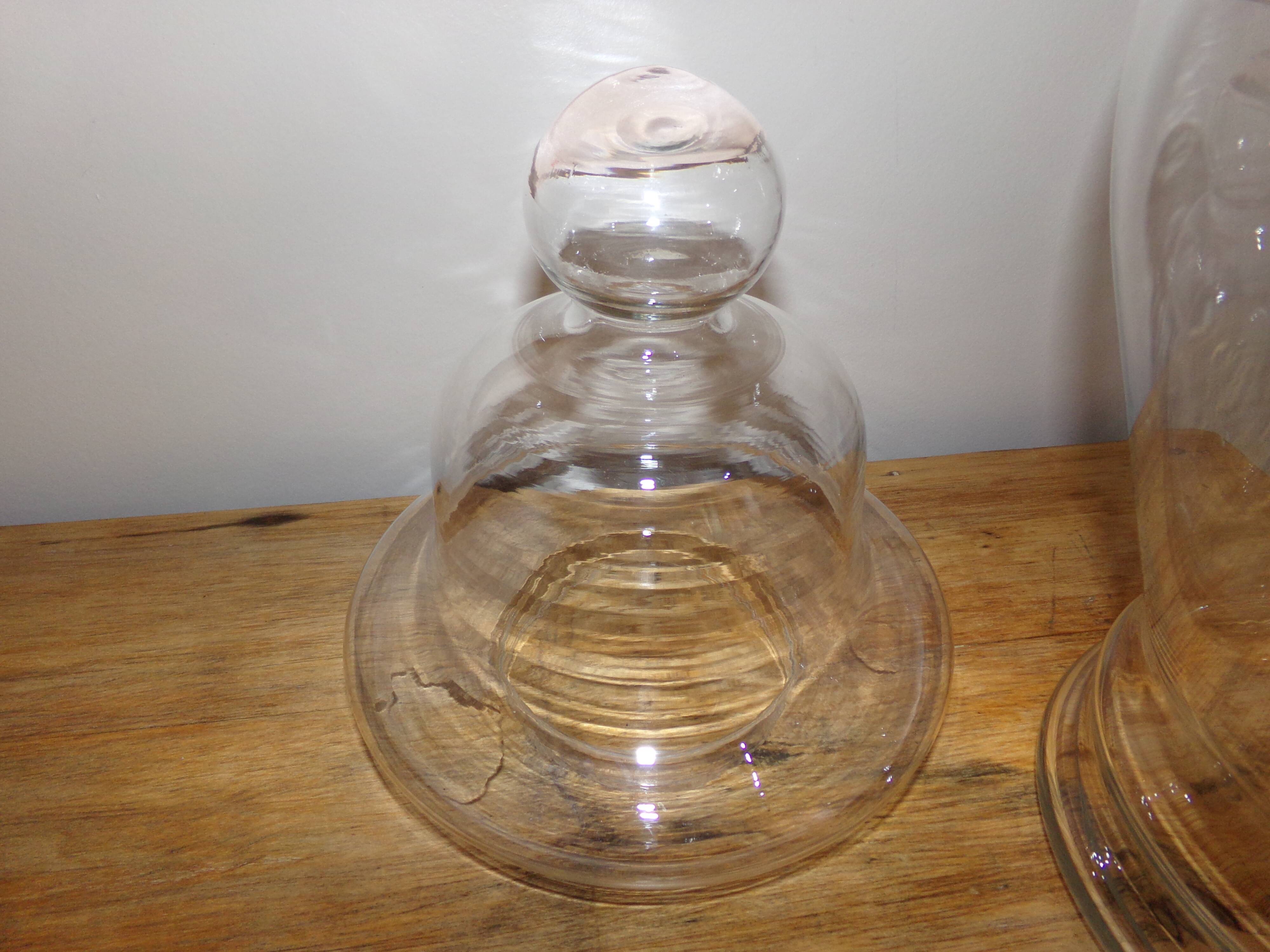 Large glass apothecary jar