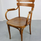 Antique bentwood armchair