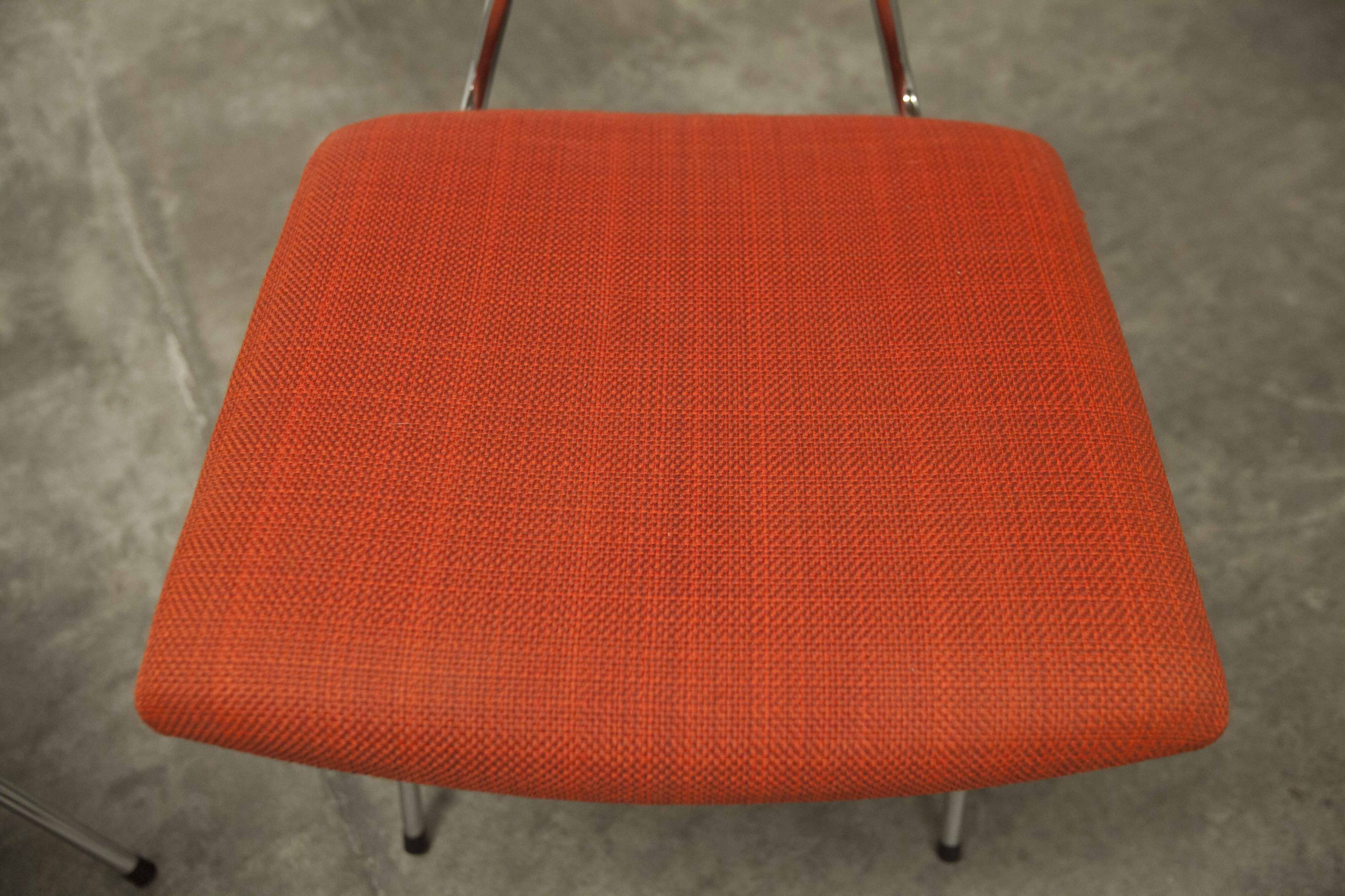 Pair of compass model chairs by Pierre Guariche for Les Huchers-Minvielle France 1955