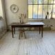 Table de ferme chêne 1950 pieds fuseaux