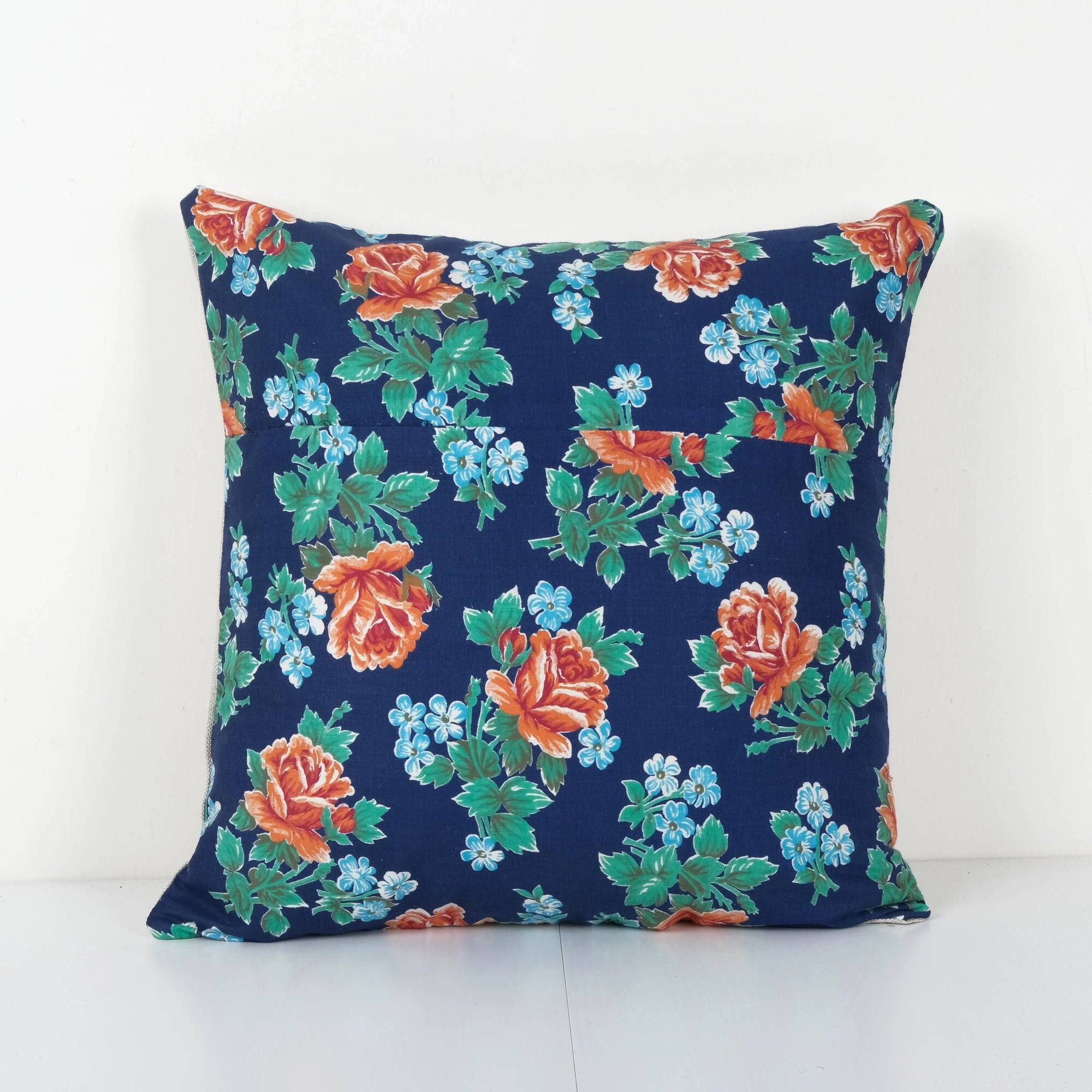 Vintage Turkish cushion cover 46x46 cm
