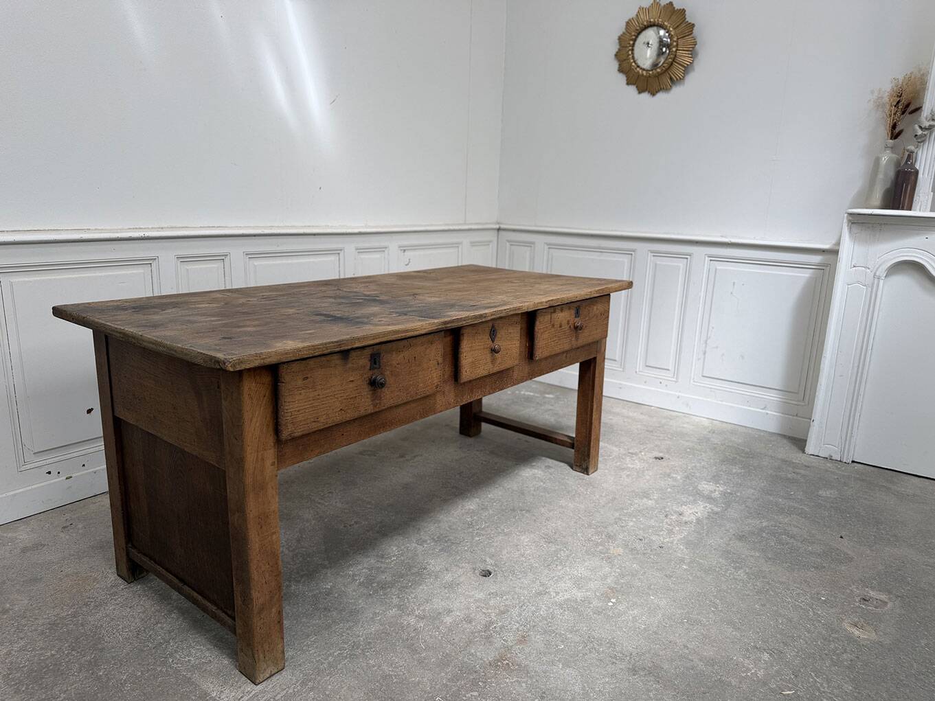 Workbench or island 1900 in solid oak