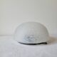 Speckled glass half-globe ceiling lamp