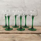 Set of 6 Alsace wine glasses