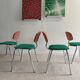 Strafor chairs from the 70s reupholstered.