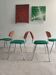 Strafor chairs from the 1970s reupholstered.