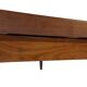 Vintage mid century daybed in teak design with drawers